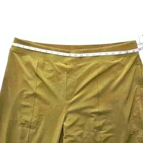 Athleta Brooklyn Heights Vienna Slim Pants Tapestry Gold Size 22 NWT - Picture 13 of 16